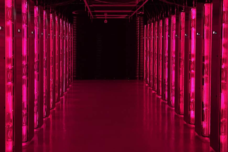Photo of Mojo Host data center